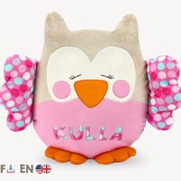 Sewing pattern owl pillow “KULLA” (PDF, in English) by kullaloo