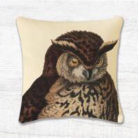 6"x6" Great Horned Owl Sachet filled with Maine Balsam or Lavender