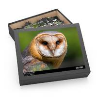 Owl Puzzle, Woodland Jigsaw (120, 252, 500-Piece), Gift For Puzzle Lover, Family Game Night, Nature 