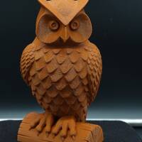 Owl Statue, Perched Owl, Perched Bird