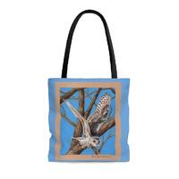 Snowy Owl AOP Tote Bag