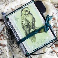 NIGHT OWL JOURNAL valentine gift birthday animal lovers diary whisper forest book enchanted woodland