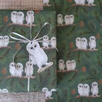 Baby Owls Wrapping paper