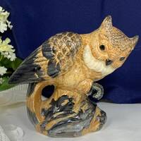 Ceramic Owl Figurine WONY LTD Japan, Bird Figurine