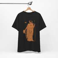 Athena and Owl T-Shirt, Greek Mythology Goddess Unisex Shirt