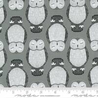 Nocturnal 48332-20 raincloud owls by Gingiber for Moda