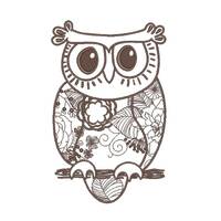 Owl Embroidery Design, Instant Download