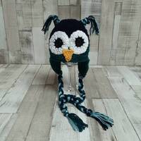 Eulenmütze, Owl hat, häkeln, crochet, Babyfotos, Photo prop, Eule, Wintermütze, Ohren