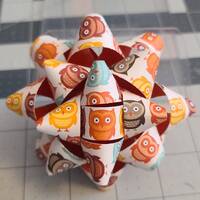 Gift bow - owl paper gift bow