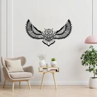 OWL Dxf File, Owl Art Svg, Owl Decor, Animal dxf, Bird Dxf, Svg, Eps, Png files, Laser Cut, Plasma C