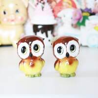 Vintage Norcrest Owl Salt & Pepper Shaker Set - Made in Japan
