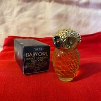 Avon Baby Owl Decanter with Sweet Honesty Cologne