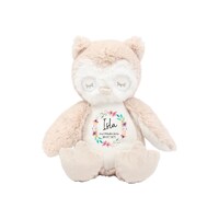 Personalised Flower Girl Owl, Custom Flower Girl Gift, Page Boy Gift, Page Boy Teddy Bear, Bridesmai