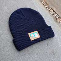 Snowy Owl Beanie | Hemp and Organic Cotton | Eco-friendly Gift for Bird Lover | Hat, Cap, Knitted