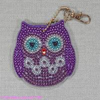 Owl Bag Charm, Key Ring, Hand Bag Jewellery