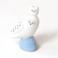 Guardian Owls  / Ceramic sculpture