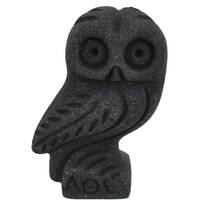 Owl of Athena Small Figurine - Symbol of Knowledge Wisdom Intelligence Perspicacity Erudition - Anci
