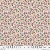 Well Owl Be - Pink Garden Floral - By Cori Dantini For Free Spirit Fabrics - Sold By The Continuous 