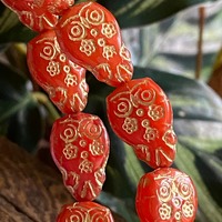 Owl Beads - Czech Beads - Czech Glass Beads - Animal Beads - Owl Pendant - Czech Glass Owl - Czech B