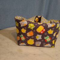 Childrens Bible Bag Owls Fabric Kids