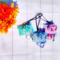 Owl wristlet keychain