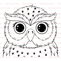 Owl Svg File,Owl Cut File,Cute Owl Svg,Owl Face svg file,Owl Face svg,Owl Lineart,Owl Vector,Owl Cli