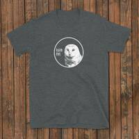 Barn Owl Portrait Shirt, Barn Owl Gift, Wild Bird Shirt, Bird Watching Shirt, Gifts for Birder