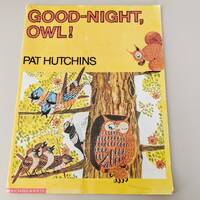Vintage Kids Book Good-Night Owl by Pat Hutchins Retro Large Huge Scholastic 1970s