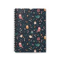 Holiday Owls Spiral Notebook - Ruled Line