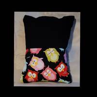 Small Owl Pillow With Pocket
