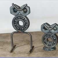 Scrap Metal Art, Nut and Bolt Owl Figurine, Nut and Bolt Sculpture, Scrap Metal Owl, Welded Art, Scr