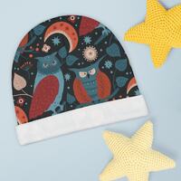 Baby owl hat, gift for baby shower, Baby Beanie, newborn hat, gender reveal present, gender neutral 