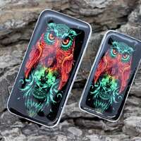 Celtic Owl Domino Cabochon - 2 sizes to choose from - DM6