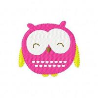 Embroidery Design, Owl Small  // Joyful Stitches