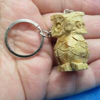 Palo Santo OWL Key Ring Very Detailed Key Chain