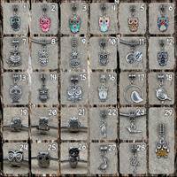 Owl/Bird Charms ~  FOR CHARM BRACELETS ~ Dangle/Bead Style ~