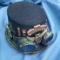 Kids tophat Steampunk owl