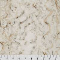 Luxe Cuddle Snowy Owl Natural Minky, Minky Fabric By The Yard,  Shannon Fabrics Luxe Cuddle Minky Fa