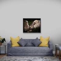 Great Horned Owl Fine Art Print Photography Wings Photograph Unique Gift Canvas Metal Giclee Acrylic