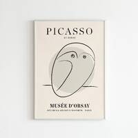 Pablo Picasso The Owl Exhibition Print | Digital Print | Picasso Poster | Digital Download | Printab