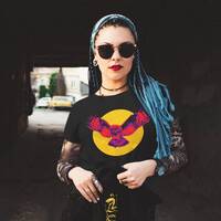 Gothic Owl Shirt, Y2K Grunge Clothing, Goth TShirt, Owl Art, Gothic Gifts, Aesthetic T Shirts for Go