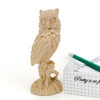 Owl figurine, Retro ceramic night owl vintage figurine