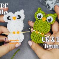 PDF Pattern Owl on branch Crochet Pocket Hug : RAOCK ideas, Bereavement, grief, loss, thinking of
