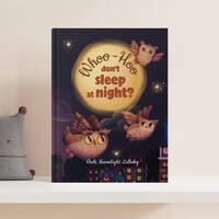 Whoo-Hoo Don't Sleep at Night? Owls Moonlight Lullaby +10 Coloring Pages