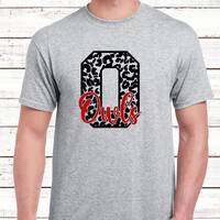 Owls Leopard Monogram Svg Mascot For Football Basketball Baseball Hockey Player, also svg files for