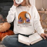 Owl Halloween Sweatshirt, Halloween Owl Sweatshirt, Witch Owl Sweatshirt, Halloween Costume Sweatshi