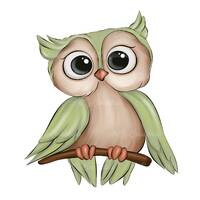 Owl Clipart, Owl PNG, Digital Download