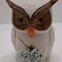 Vintage Owl Shaker Ceramic  Essential Oils diffuser