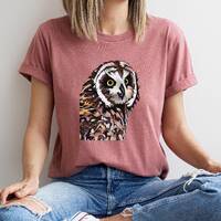 Pueo Owl Graphic Tee - Hawaii Barn Owl Shirt