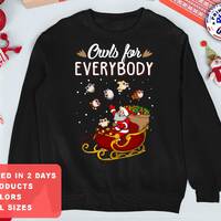 Cute Funny Owls Christmas Sweater Owls Sweater Owls Sweatshirt Owls Shirt Owls Ugly Christmas Sweate